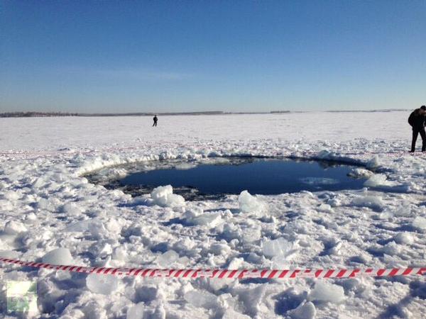 Meteorite falls on Russia overnight